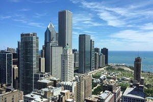 During the first half of 2017 Chicago has seen an increase of almost 7000 employees in the downtown area.